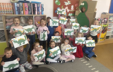 Dzień Dinozaura w grupie